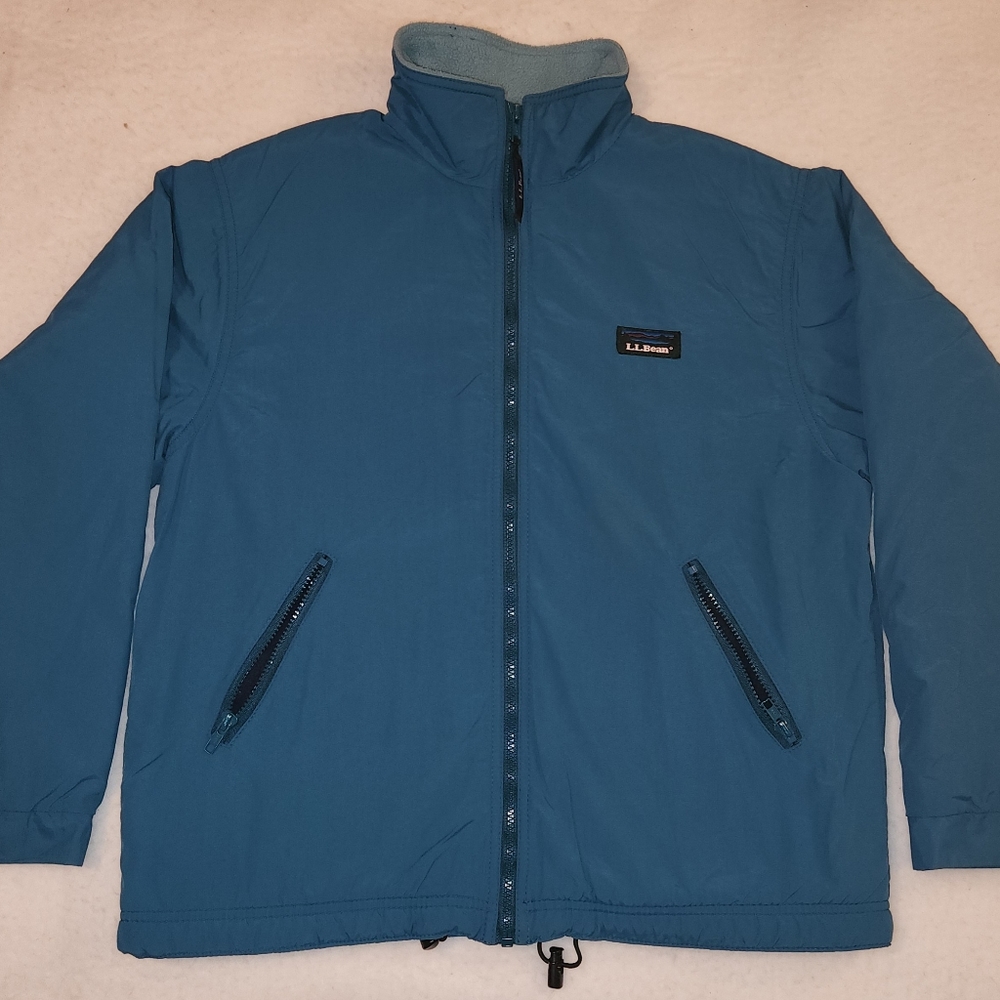 ***SOLD***Vintage Womens Teal L.L. Bean Warmup Jacket